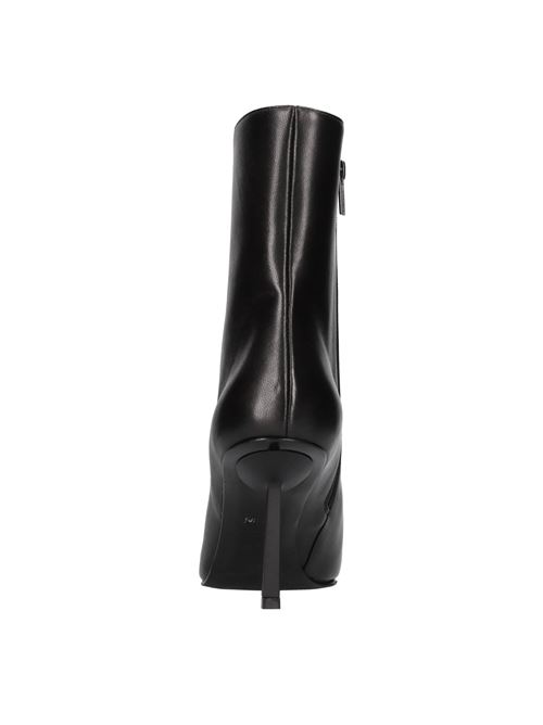 Tronchetti in pelle LE SILLA | 4365E080BXPPNEM336NERO-CANNA DI FUCILE